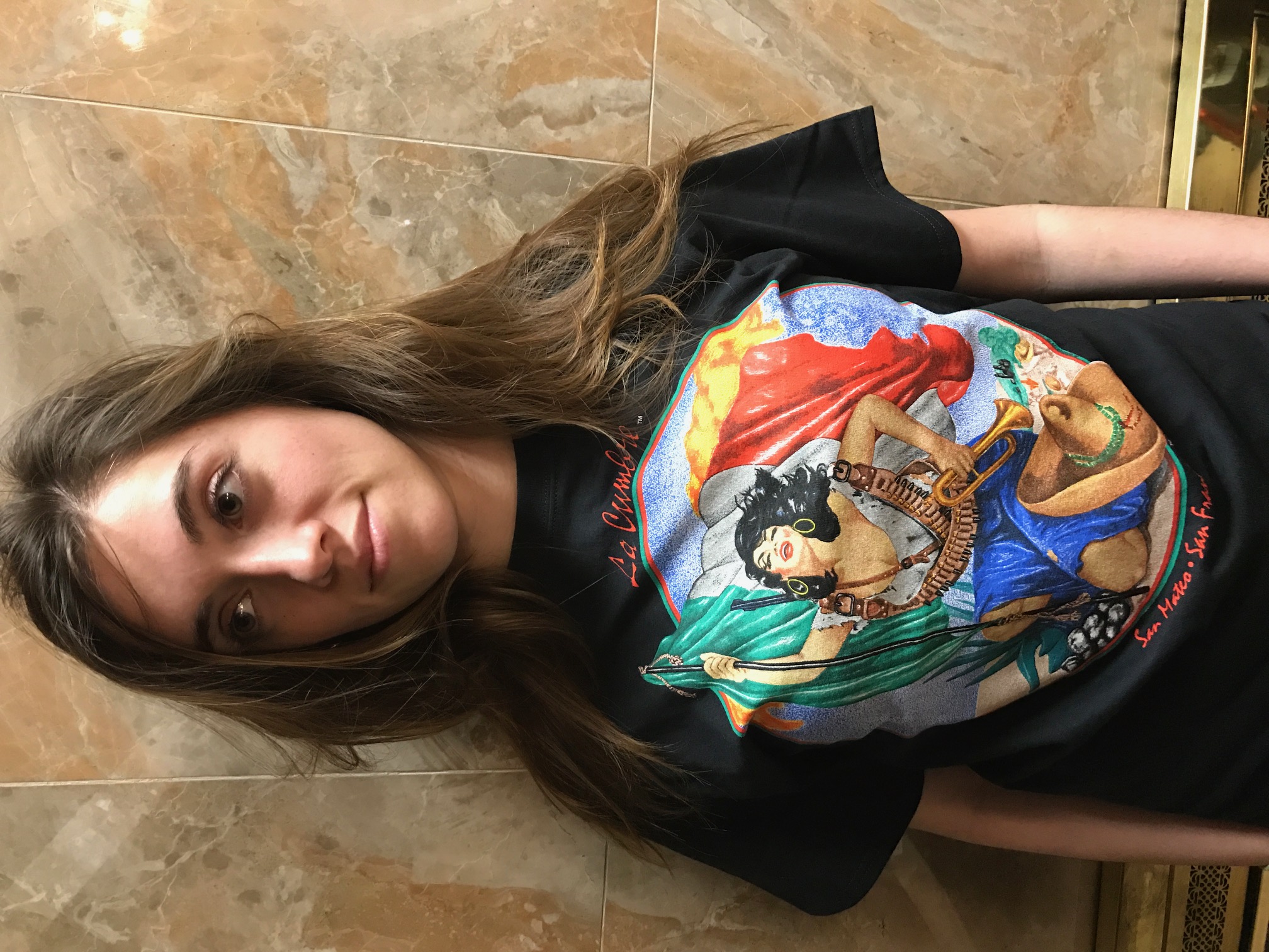 La Cumbre Tee Shirt Black | Taqueria La Cumbre